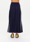 LOREN PLEATED MIDI SKIRT - NAVY [USW225118]