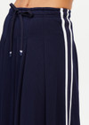 LOREN PLEATED MIDI SKIRT - NAVY [USW225118]