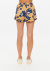 THE UPSIDE women's floral Aruba Billie Run Short is designed for a mid-rise fit and features an inner brief and elasticated waistband with pockets. Made for running.