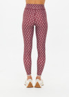 THE UPSIDE women's floral Firefly 25 Inch Legging is designed for a mid rise supportive fit in a breathable recycled super soft fabric. Made for pilates.