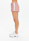 THE UPSIDE women's pink Galaxia Marcella Short is designed for a mid to low rise fit and features elasticated waistband and drawcord with side seam pockets. Made for lifestyle.