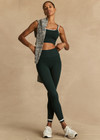 THE UPSIDE women's green Form Seamless Maddie Bra is designed for a firm & supportive fit and features moisture control properties. Perfect for yoga & pilates.