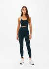 THE UPSIDE women's green Form Seamless 25inch Legging is designed for a firm & supportive fit and features moisture control properties. Perfect for yoga & pilates.