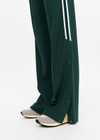 THE UPSIDE women's green Cobra Zephyr Wide Leg Pant comes in a soft fabrication with an elasticated waistband and welt pockets. Made for everyday leisure.