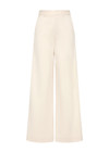 THE UPSIDE women's cream pinstripe Orion Mira Wide Leg Pant is a true-to-size fit and features a flat waistband with belt loops and side pockets. The perfect wardrobe essential.