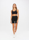 PEACHED 6IN POCKET SPIN SHORT - BLACK [USW023006]