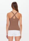 BALANCE SEAMLESS LENNY TANK  - MOCHA [USW024005]