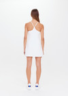 PEACHED BROOKLYN DRESS - WHITE [USW024026]