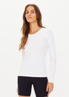 TAMMY LONG SLEEVE - WHITE [USW024028]