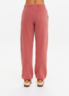 THE UPSIDE women’s red organic cotton Serendipity Harrison Track is a true-to-size fit and features an elasticated waistband and side seam pockets. Made for everyday.