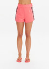 THE UPSIDE women’s pink Voila Cynthea Short is a true-to-size fit in a soft suiting fabrication and features a structured waistband and invisible zip in side seam. Made for everyday.