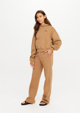 THE UPSIDE women's Kalo Delphi Hoodie is designer for a relaxed fit with drop shoulders and features front patch pocket, and ribbed cuffs and hem. Made for lifestyle.