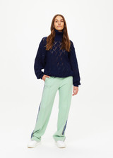 CLEMENTINE KNIT CREW - NAVY [USW424024]