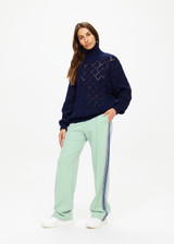 CLEMENTINE KNIT CREW - NAVY [USW424024]