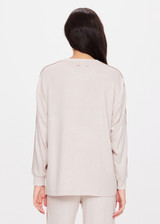 QUEST SUNDAY LONG SLEEVE - OAT [USW424062]