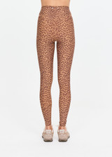 THE UPSIDE women’s leopard recycled peached Javan 28inch High Rise Legging is designed for a soft and supportive fit and features a high rise waist. Made for yoga and pilates.