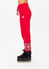 KEYSTONE JOJO KNIT JOGGER - CHILLI [USW424140]