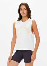 DAWSON LOGO TANK TOP - WHITE [USW125084]