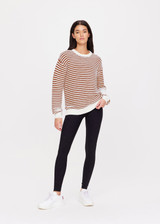 BOO KNIT JUMPER - STRIPE [USW125126]