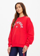 RANCHERO SATURN CREW SWEATER - ROJA [USW225025]