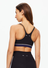 REVOLVER JADE RACERBACK BRA - BLACK [USW225059]