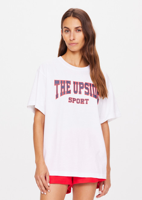 IVY LEAGUE SAMMI TEE - WHITE [USW424142]