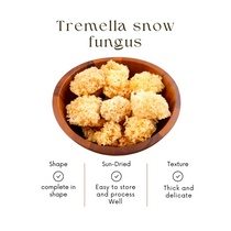 野生小朵漳州雪耳 无硫磺 纯天然雪耳110g Snow fungus 