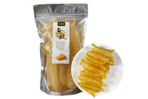 纯天然野生黄花筒胶鱼胶 中号 450g/45头 左右 Premium Natural wild caught dried fish maw, Rich in protein, Medium size, around 45Pcs / lb