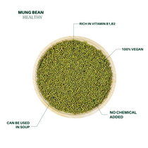 绿豆，绿豆汤 Mung beans, Non-GMO, 2lbs, green beans, bean soup