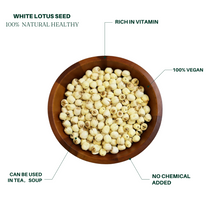 建宁去芯白莲子 纯天然无添加 8oz 100% Natural lotus seeds 