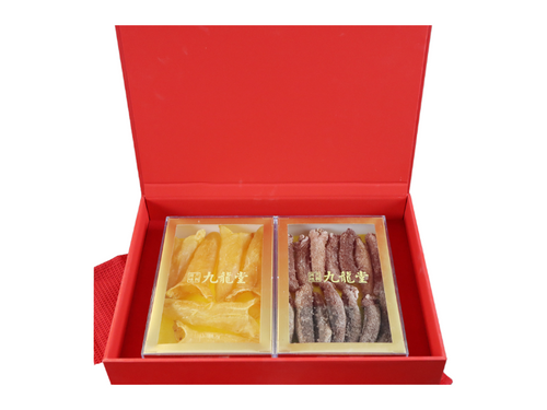 【年末礼盒】精选过年礼盒 野生淡干海参花胶礼盒装 Premium wild Dried sea cucumber& fish maw Gift pack
