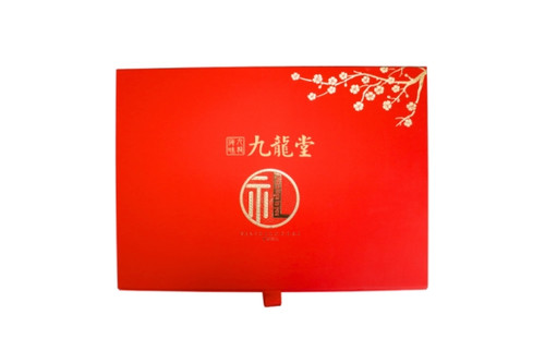 【新年限定礼盒】海参花胶鲍鱼干贝四拼海鲜礼盒 过年送礼参茸海味 1 盒 Premium Wild Dried Seafood Holiday Gift Box 1 box