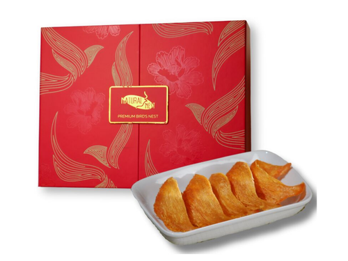 印尼纯天然A级金丝黄燕三角盏 燕窝 227g 滋补美容养颜圣品 Premium A Grade Dried natural yellow nest 8oz