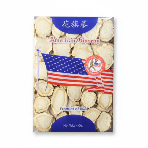 威州花旗参7-8年半野虎爪西洋参(切片)4盎司Semi-Wild Wisconsin Ginseng 7-8 years Slice4oz