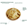 天麻，天麻片，炖汤，缓解头痛 Gastrodia Elata Root Slices, Tian Ma, Herbal Supplement, 4oz