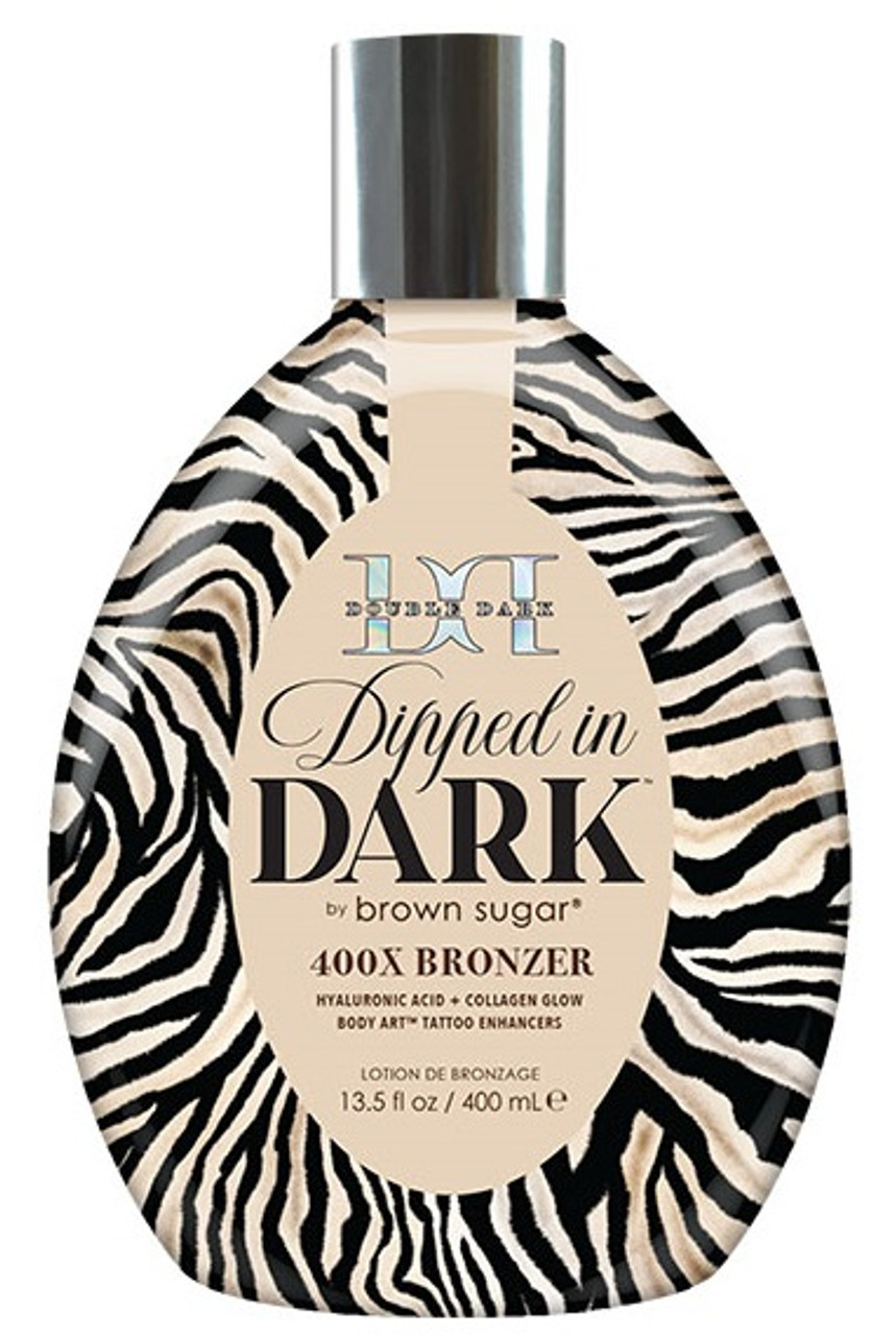 Tan Incorporated Brown Sugar Double DIPPED IN DARK 400X Bronzer 13.5 oz