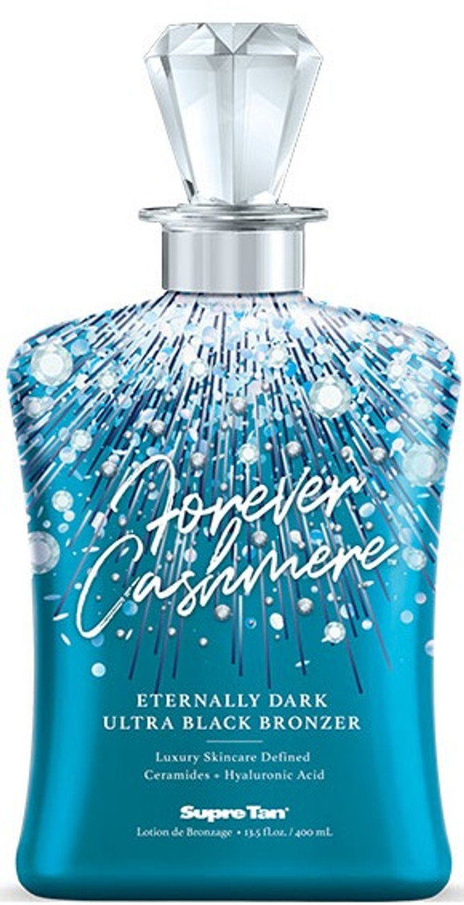 Supre Forever Cashmere Advanced Dark Black Bronzer Tanning Lotion