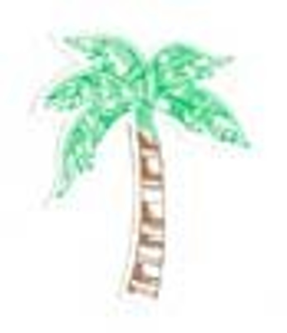 Roll of 1000 Palm Tree Stickers