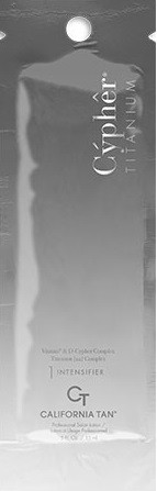 California Tan Cypher Titanium Black Optimizer 6.8 oz