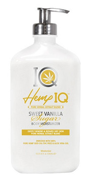 Hemp IQ Sweet Vanilla Sugar Body Moisturizer 18.25 oz