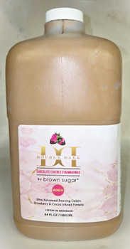 DOUBLE DARK CHOCOLATE COVERED STRAWBERRIES 400X Tanning Lotion 64 oz
