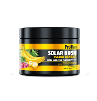 Solar Rush Island Banana Tanning Butter 8 oz