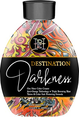 Ed Hardy DESTINATION DARKNESS Triple Bronzing Lotion 13.5 oz
