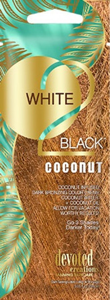  White 2 Black Coconut Bronzing Creme Packet