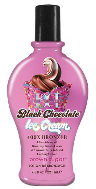 Double Dark Black Chocolate Ice Cream 400X Bronzer 7.5 oz