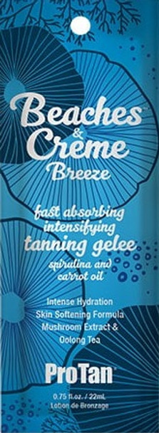  Pro Tan Beaches & Creme BREEZE Tanning Gelee Packet