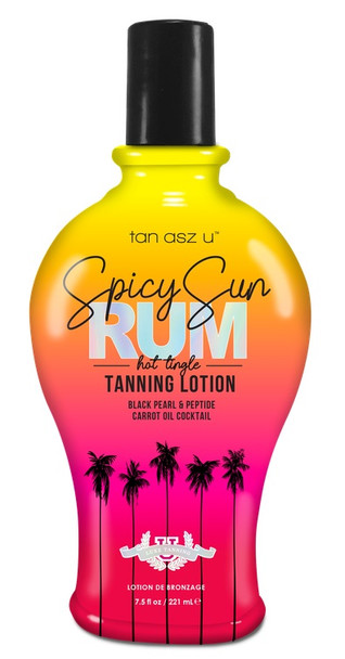 Tan Incorporated Spicy Sun Rum Hot Tingle Lotion 7.5 oz 