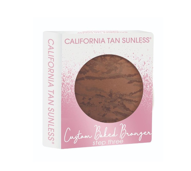 California Tan Sunless Custom Baked Bronzer Powder 