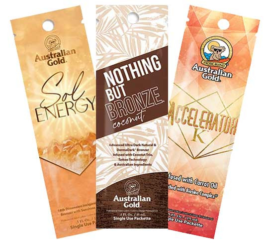 12 Australian Gold Packets Grp2
