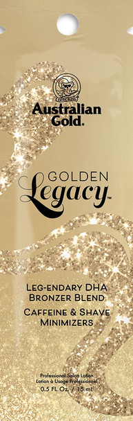 Australian Gold GOLDEN LEGACY Leg-endary DHA Bronzer Packet